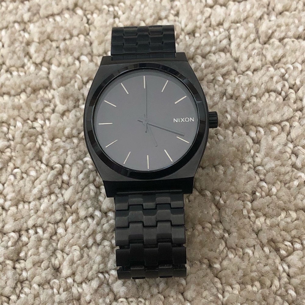 Nixon Time Teller Watch - Black